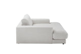KAWOLA Longseat MADELINE Feincord weiß