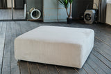 KAWOLA Modulsofa WIOLO SOFT 3 Module 3 Rückenkissen Cord hellgrau