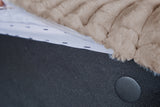 KAWOLA Modulsofa WIOLO SOFT 3 Module 3 Rückenkissen Weicher Breitcord taupe
