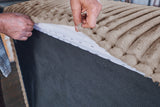 KAWOLA Modulsofa WIOLO SOFT 3 Module 3 Rückenkissen Weicher Breitcord taupe