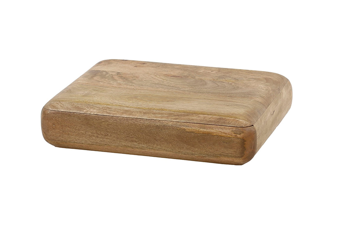 KAWOLA Nachttisch SLEK hängend Mangoholz natur 1 Schublade