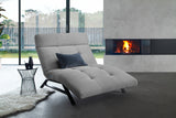 KAWOLA Relaxliege AMERIVA motorisch Maxi Feincord grau
