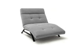 KAWOLA Relaxliege AMERIVA motorisch Maxi Feincord grau