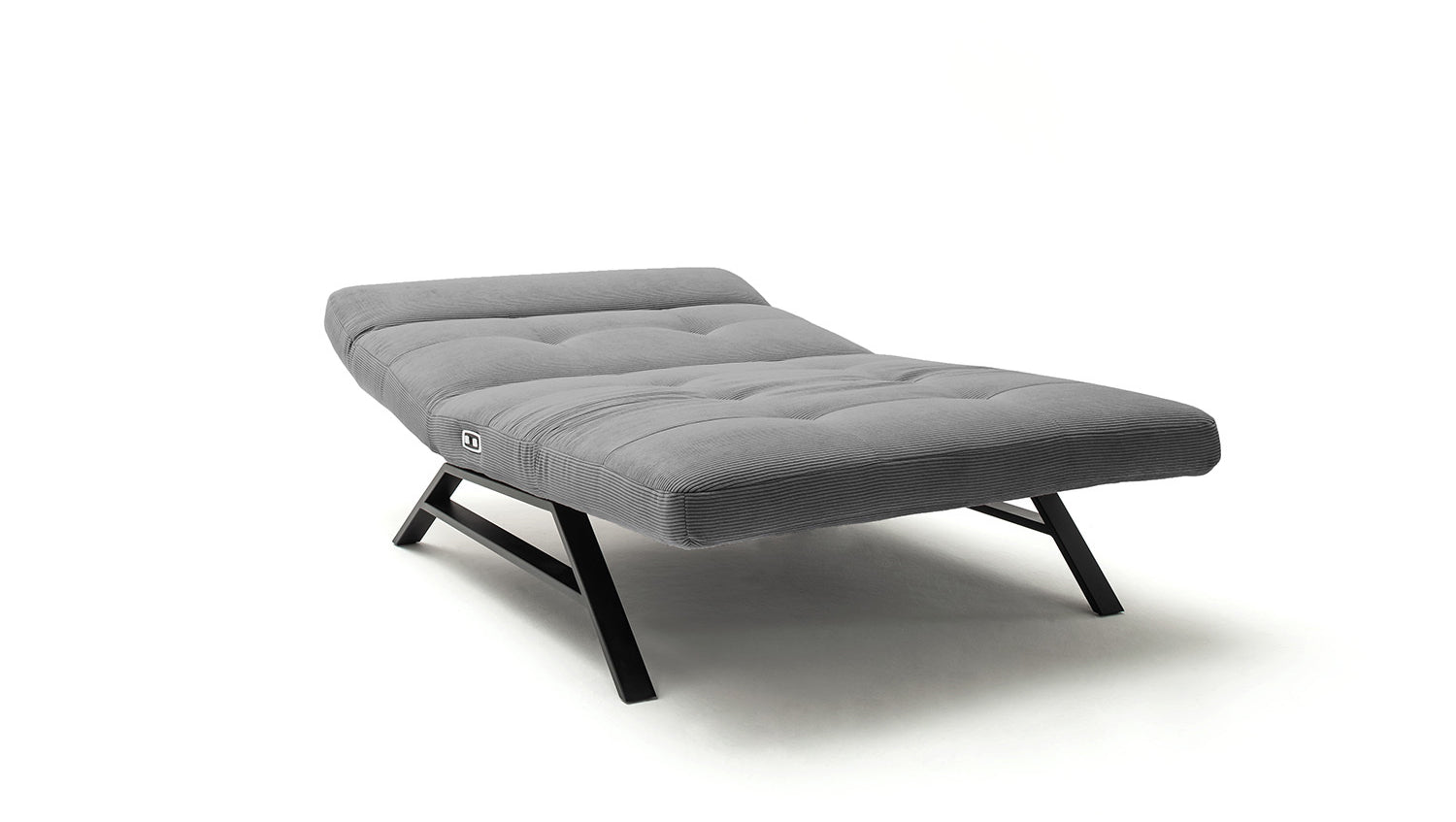KAWOLA Relaxliege AMERIVA motorisch Maxi Feincord grau