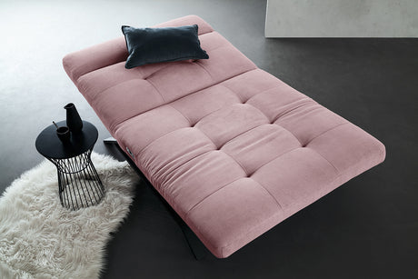 KAWOLA Relaxliege AMERIVA motorisch Maxi Feincord rosa