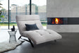 KAWOLA Relaxliege AMERIVA motorisch Maxi Feincord silber