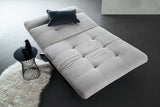 KAWOLA Relaxliege AMERIVA motorisch Maxi Feincord silber