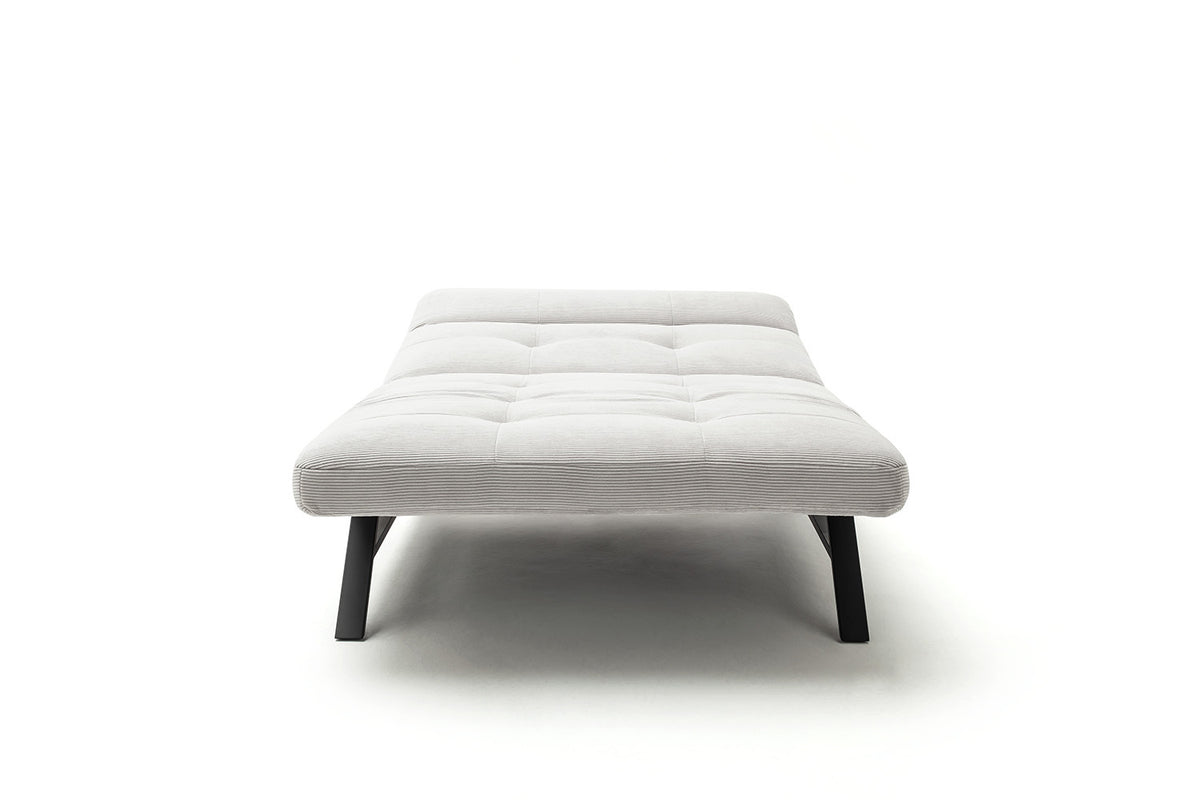 KAWOLA Relaxliege AMERIVA motorisch Maxi Feincord silber