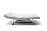 KAWOLA Relaxliege AMERIVA motorisch Maxi Feincord silber
