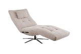 KAWOLA Relaxliege LETICIA motorisch Feincord beige