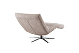 KAWOLA Relaxliege LETICIA motorisch Feincord beige