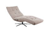 KAWOLA Relaxliege LETICIA motorisch Feincord beige