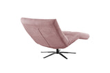 KAWOLA Relaxliege LETICIA motorisch Feincord rosa