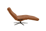 KAWOLA Relaxliege LETICIA motorisch Leder cognac