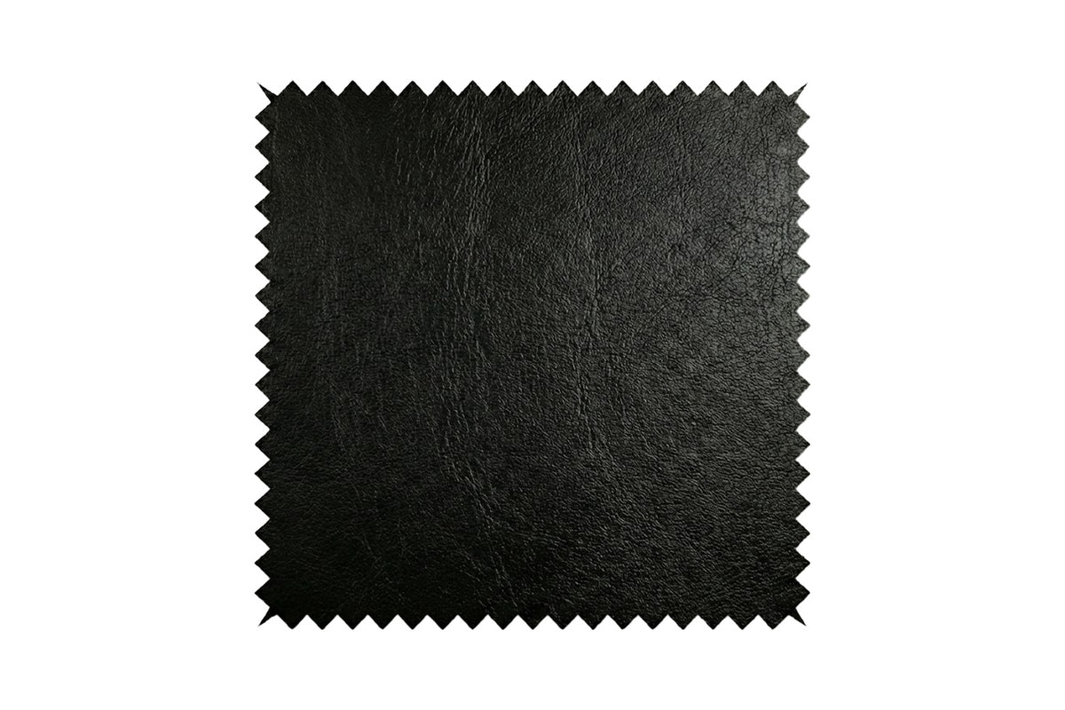 KAWOLA Relaxsessel FERREIRA Drehsessel Leder schwarz mit Hocker