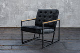 KAWOLA Sessel ARLY Polstersessel Bezug Velvet schwarz