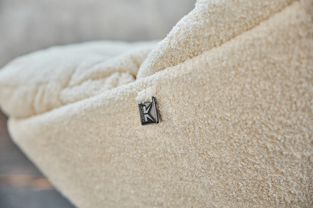 KAWOLA Sessel AVON Relaxsessel Stoff beige