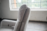 KAWOLA Sessel NAMA Relaxsessel drehbar Stoff taupe