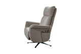 KAWOLA Sessel NAMA Relaxsessel drehbar Stoff taupe