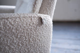 KAWOLA Sessel SARI Relaxsessel drehbar Stoff taupe