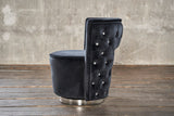 KAWOLA Sessel SENSO Stoff Velvet schwarz
