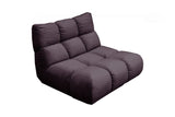 KAWOLA Sessel VIVIEN Drehsessel Velvet purple