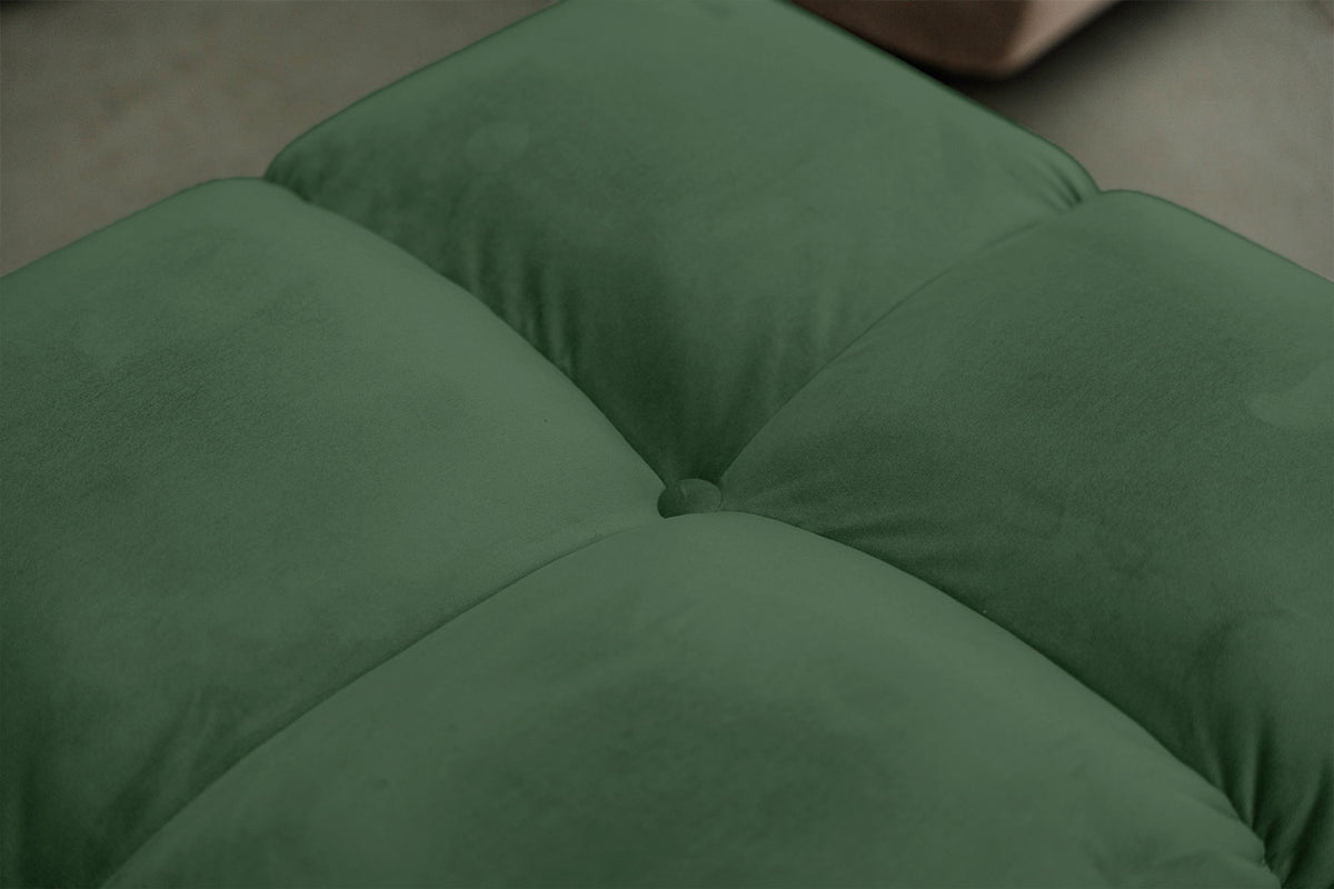 KAWOLA Sessel VIVIEN Drehsessel Velvet smaragd