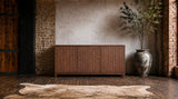 KAWOLA Sideboard COPAS 3 Türen Eiche furniert braun