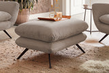 KAWOLA Sitzgruppe CHARME Sofa Sessel Hockerbank Cord taupe