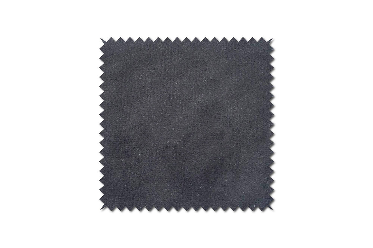 KAWOLA Sofa ARLY Polsterbank Bezug Velvet grau