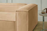 KAWOLA Sofa CARMO Ecksofa Stoff creme