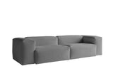 KAWOLA Sofa CELESTE 4-Sitzer Cord grau