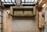 KAWOLA Sofa CELESTE 4-Sitzer Leder camel