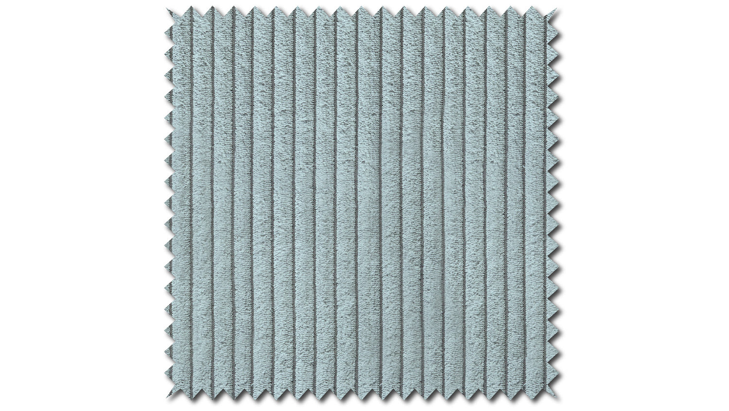 KAWOLA Sofa CHARME Cord hellblau