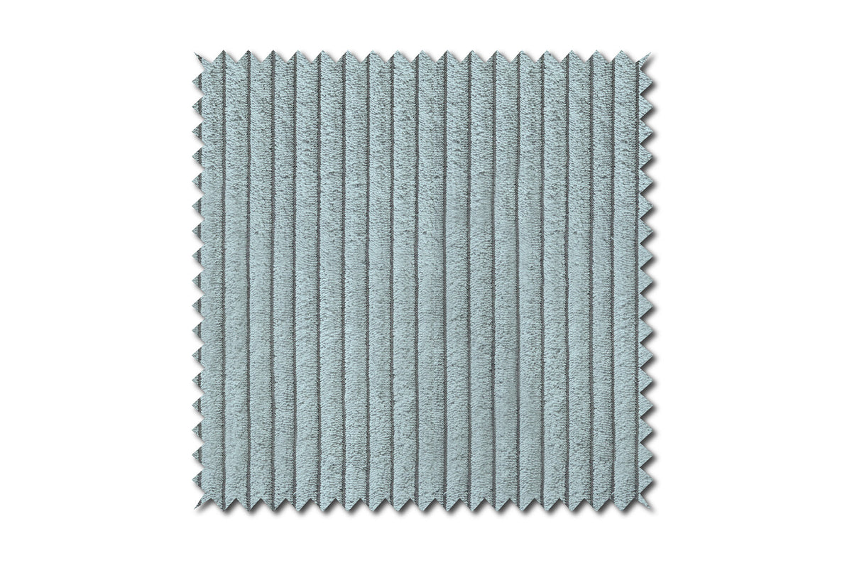 KAWOLA Sofa CHARME Cord hellblau