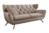 KAWOLA Sofa CHARME Cord taupe
