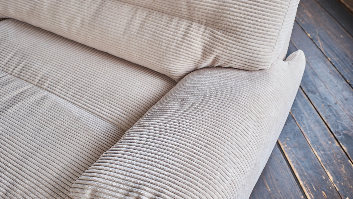KAWOLA Sofa CINE XXL-Sofa 3-Sitzer Cord braun