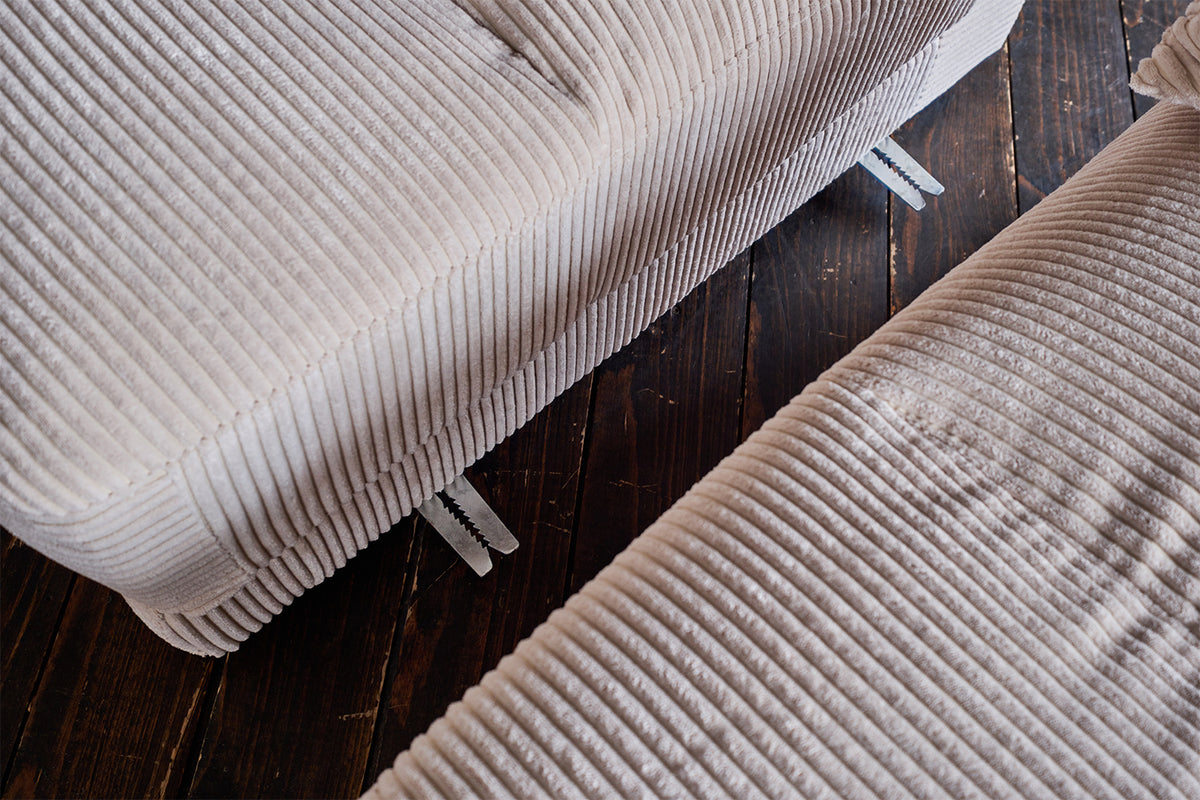 KAWOLA Sofa CINE XXL-Sofa 3-Sitzer Cord braun