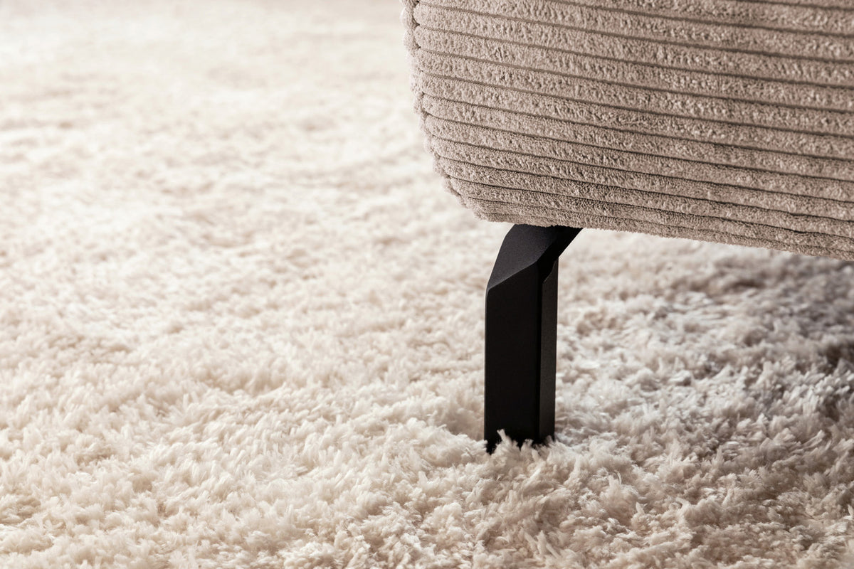 KAWOLA Sofa DELIA Ecksofa Cord taupe