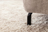 KAWOLA Sofa DELIA Ecksofa Cord taupe