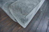 KAWOLA Sofa Ledersofa GIGANT 4 Sitzer Leder nobile anthrazit