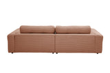 KAWOLA Sofa MIKA Ecksofa Cord rost