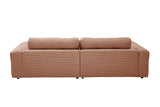 KAWOLA Sofa MIKA Ecksofa Cord rost