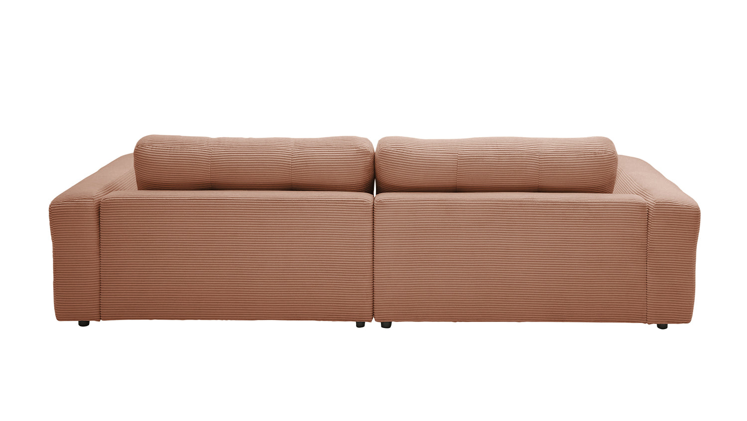 KAWOLA Sofa MIKA Ecksofa Cord rost