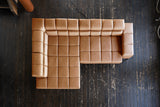 KAWOLA Sofa NELSON Ecksofa Leder cognac