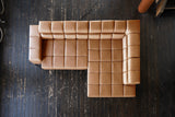 KAWOLA Sofa NELSON Ecksofa Leder cognac