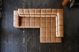KAWOLA Sofa NELSON Ecksofa Leder cognac