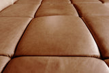 KAWOLA Sofa NELSON Ecksofa Leder cognac