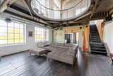 KAWOLA Sofa NELSON Ecksofa Leder dunkelbraun