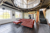 KAWOLA Sofa NELSON Ecksofa Leder rot